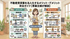 法人化メリット・デメリット