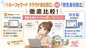 マネーフォワードと弥生会社設立