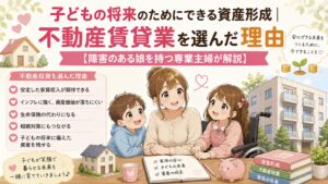 子どものための不動産賃貸業